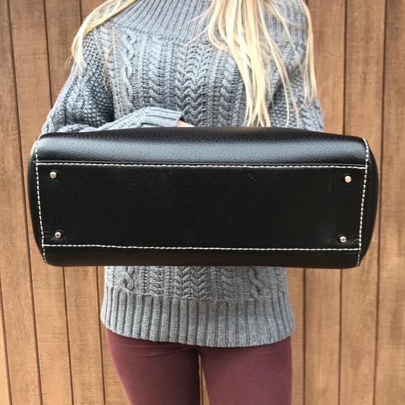 Kate Spade Wellesley Quinn Black Leather Tote - Picture 4 of 11